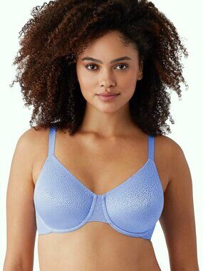 NWT Wacoal Bra 42DDD Women's Back Appeal Underwire T-Shirt Blue Hydra NEW